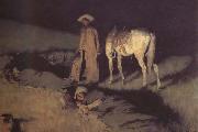 In from the Night Herd (mk43) Frederic Remington